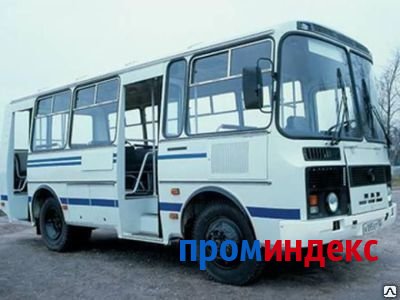 Фото Автобус ПАЗ 32053 КМ раздельные сидения с ремнями безопасности