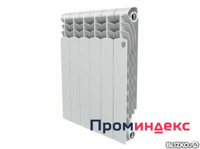 Фото Алюминиевый радиатор отопления Royal Thermo Revolution, 80/500, 4 секции