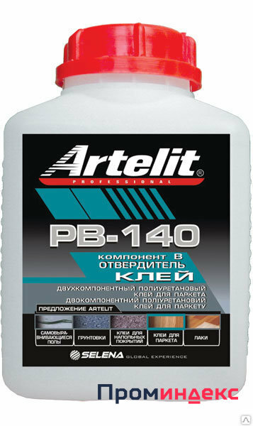 Фото Artelit PB-140 Двухкомпонентный полиуретановый клей для паркета 6 кг