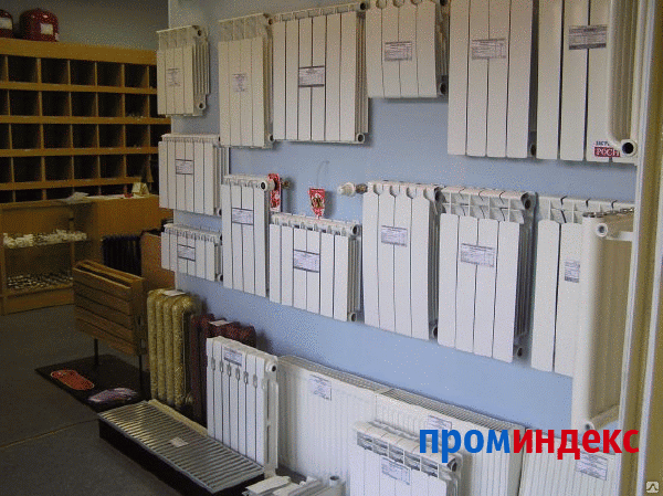 Фото Биметаллические радиаторы отопления и комплектующие.