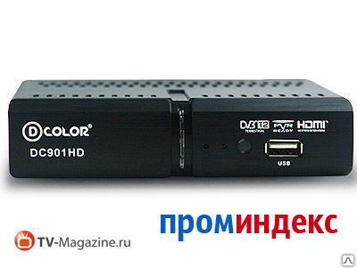 Фото Цифровой эфирный приемник D-color DC 901 HD стандарт DVB -T2