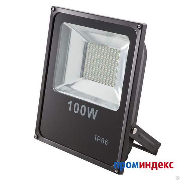 Фото Прожектор светодиодный LED 100W 6500K (много диод) IP65