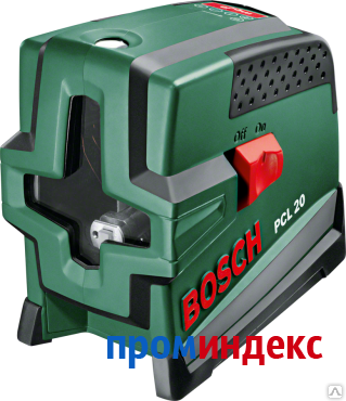 Фото BOSCH PCL 20 - Basic Линейный лазер с перекрёстными лучами