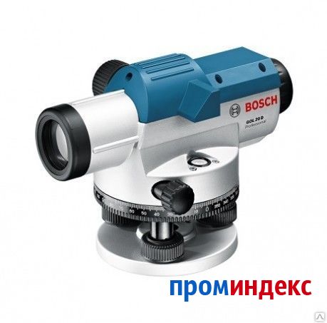 Фото Оптический нивелир Bosch GOL 20 D + штатив BT 160 и рейка GR 500