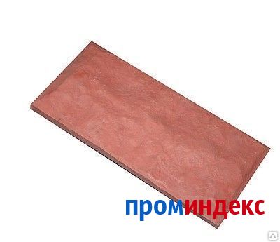 Фото Тротуарная плитка Рваный камень размер: 20,0 x 25,0 cm красный