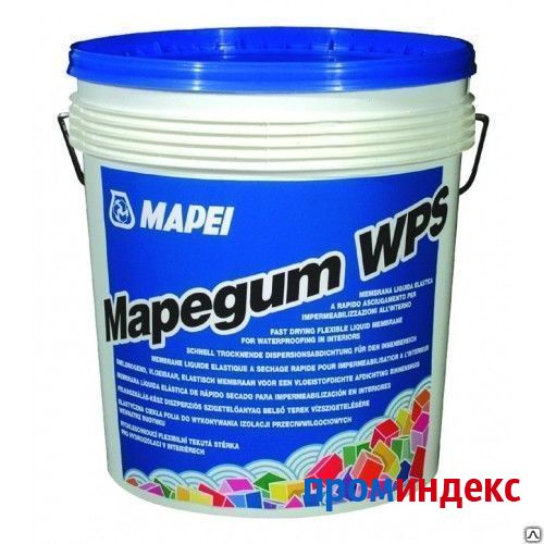 Фото MAPEGUM WPS Гидроизоляционная жидкая мембрана Мапегум ВПС (уп.10кг)