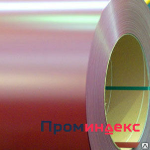 Фото Лист с полимерным покрытием от 0.35 до 5 мм сталь 60