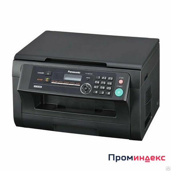 Фото МФУ Panasonic KX-MB2000RUB, принтер/сканер/копир, 
A4, LAN, USB, черный