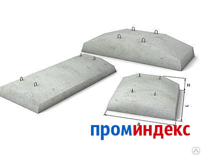 Фото Фундаментная подушка ФЛ 16-12-1 (фундамент ленточный)