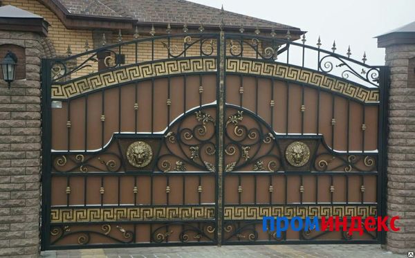 Фото Художественная ковка. Фасадные ворота