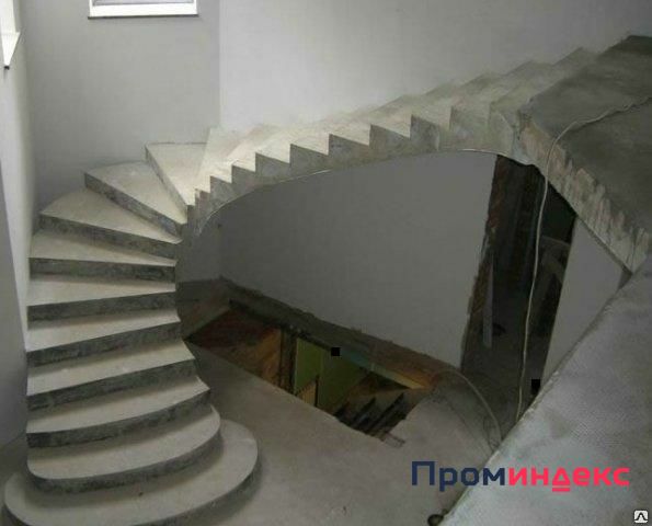 Фото Изготовление бетонных лестниц любой сложности