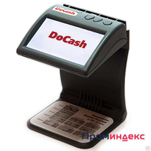 Фото Детектор банкнот DOCASH DVM mini, ЖК-монитор, проверка в инфракрасном свете
