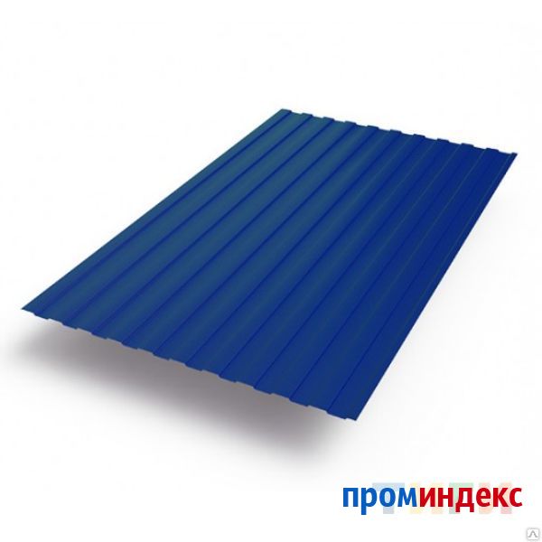 Фото Профнастил С8А, 0,4 PE RAL5005 (синий), 1,15х2м