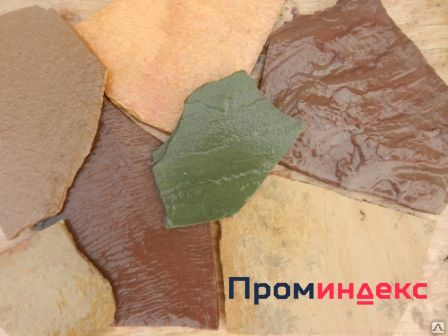 Фото Камень для дорожек Песчаник бардовый 3-4 см.