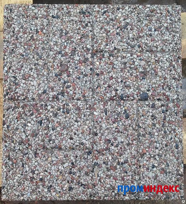 Фото НОВИНКА! Тротуарная плитка с натуральным камнем 400х400х40