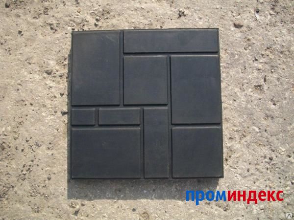 Фото Песчано-полимерная плитка черный