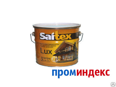 Фото Пропитка для древесины защитная (Saitex Lux) Сайтекс Люкс 10