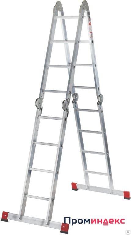 Фото Лестница-трансформер шарнирная 4х3 Новая высота