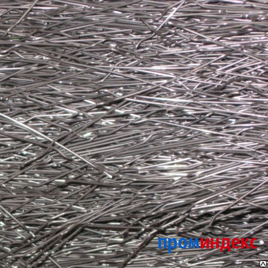 Фото Фибра стальная 30 мм из сляба из листа и проволоки