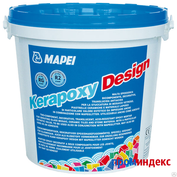 Фото Kerapoxy Design, затирка эпоксид. (3кг) № 732, Карамель