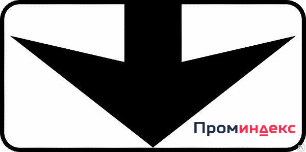 Фото Дорожный знак табличка 8.14 "Полоса движения"