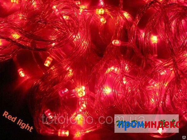Фото LED гирлянда ActivLed Нить 100 (red)