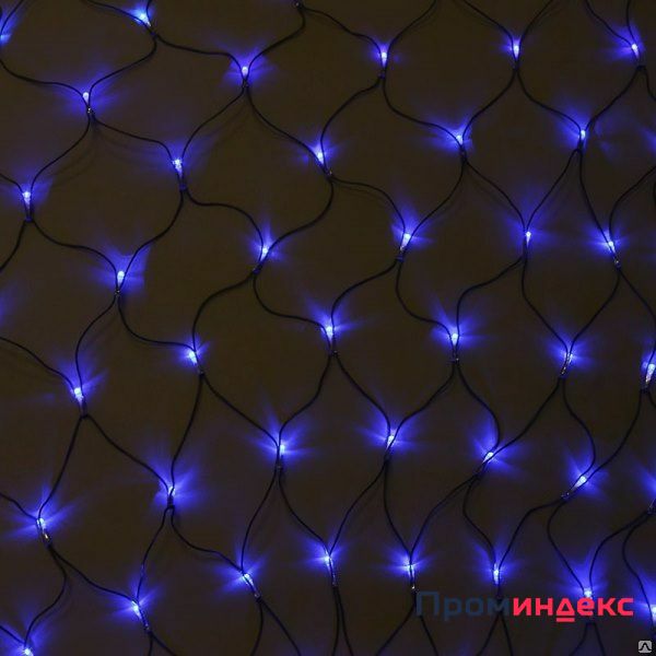 Фото LED гирлянда ActivLed Сетка 96 (blue) (1,5x1,5 метра)