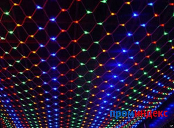 Фото LED гирлянда ActivLed Сетка 96 (RGB) (1,5x1,5 метра)