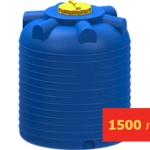 фото Емкость цилиндрическая вертикальная 1500 литров KSC-C-1500