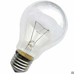 фото Лампа накаливания E27, 60W, груша, ЛОН