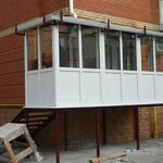 фото Балконный блок металлопластиковый, профиль Enwin