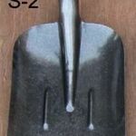 фото Лопата совковая с ребрами жесткости "Рельсовая сталь" S-2