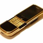 фото Nokia 8600 золото сотовые телефоны