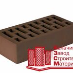 фото Кирпич одинарный лицевой пустотелый шоколад М100-М125 г.Калачинск