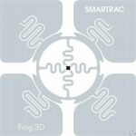 фото Этикетки RFID Raflatac Frog 3D paper tags (53x53 мм) (минимальную 
партию у
