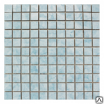 фото Мозаика 305х305х8 мм М0004 голубой микс на сетке/ЕвроКерамика