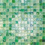 фото Мозаика Elada Luster Glass M8LА455 зелёный микс 32.7x32.7