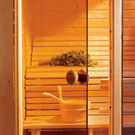 фото Стеклянная дверь для сауны бани 690х1890мм (с коробкой)