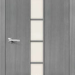 фото Межкомнатная дверь «Тренд-12» 3D Grey