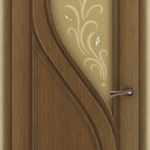 фото Межкомнатная дверь шпонированная Грация орех