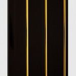 фото Потолочная ПВХ панель Золото на черном 0,24х2,95м