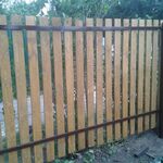 фото Забор деревянный "стандарт"