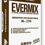 фото Цементно-песчаная смесь М-200 EVERMIX 25 кг EVERMIX
