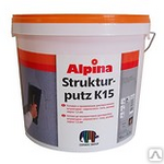фото Штукатурка Альпина Strukturputz K15, 16 кг