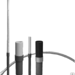 фото Цокольный ввод для газопровода с коленчатым изгибом 32*32 мм
