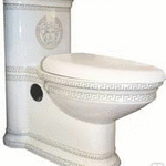 фото Монолит Римский декор (сиденье пропилен с быстрым съемом)