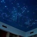 фото Натяжной потолок звездное небо