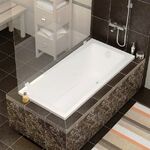 фото Cersanit LORENA 150 x 70 см прямоугольная акриловая ванна из PMMA