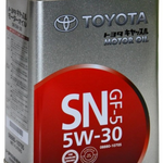 фото Масло моторное Toyota Motor Oil SN/CF/GF-5 5W30 4л 08880-10705