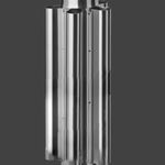 фото Дымоход-конвектор нержавеющий Ferrum 430/0.8 мм ф120 L=0.5м